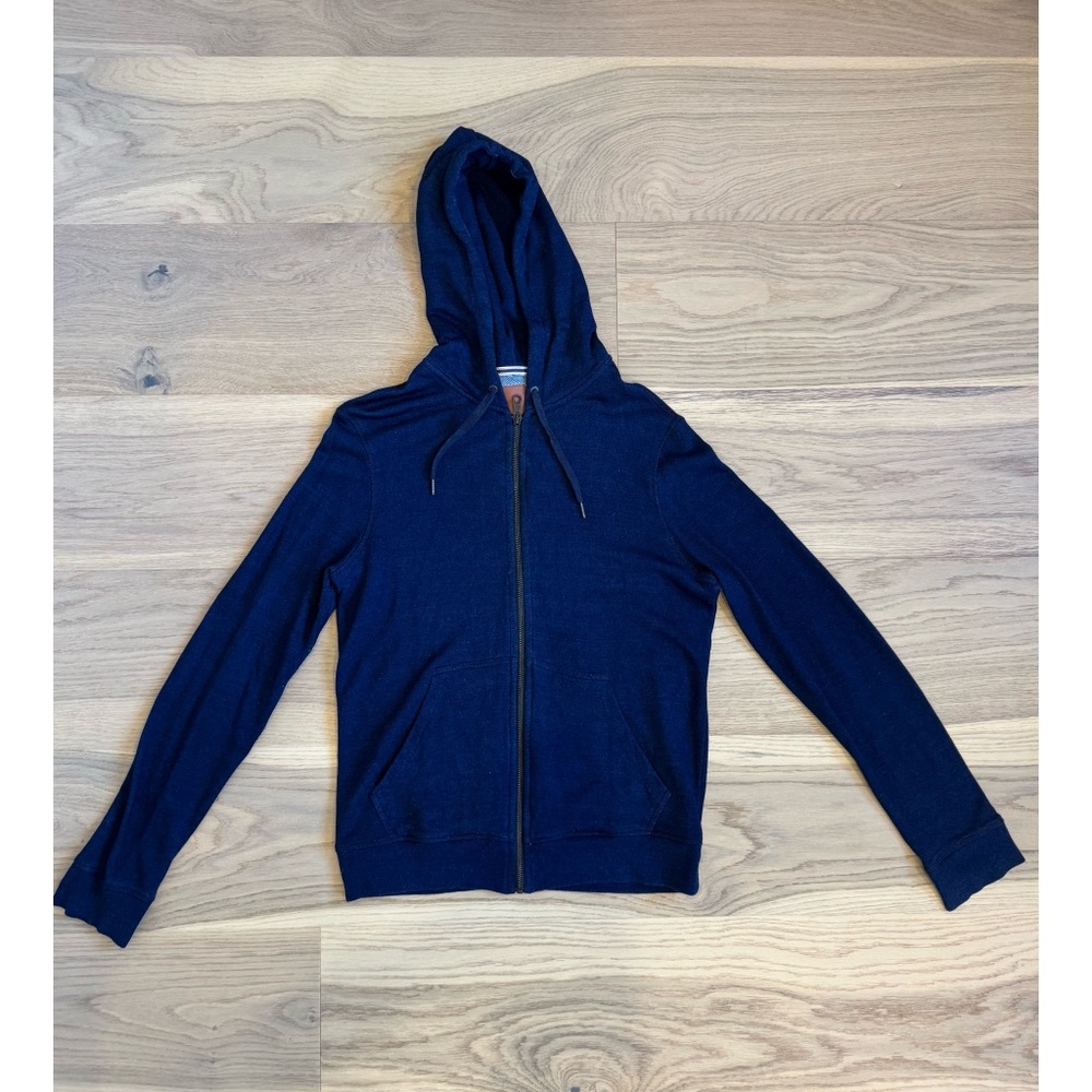 Joe’s Jeans Navy Blue Zip-Up Hoodie Men’s, size Small